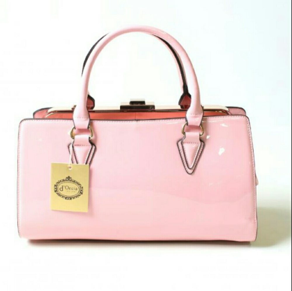 1 LEFT! Vegan Light Pink d'Orcia Satchel