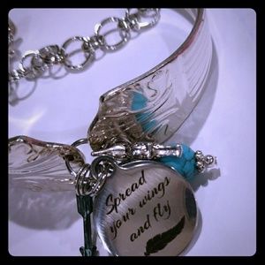 Spread your wings and fly one of a kind bracelet