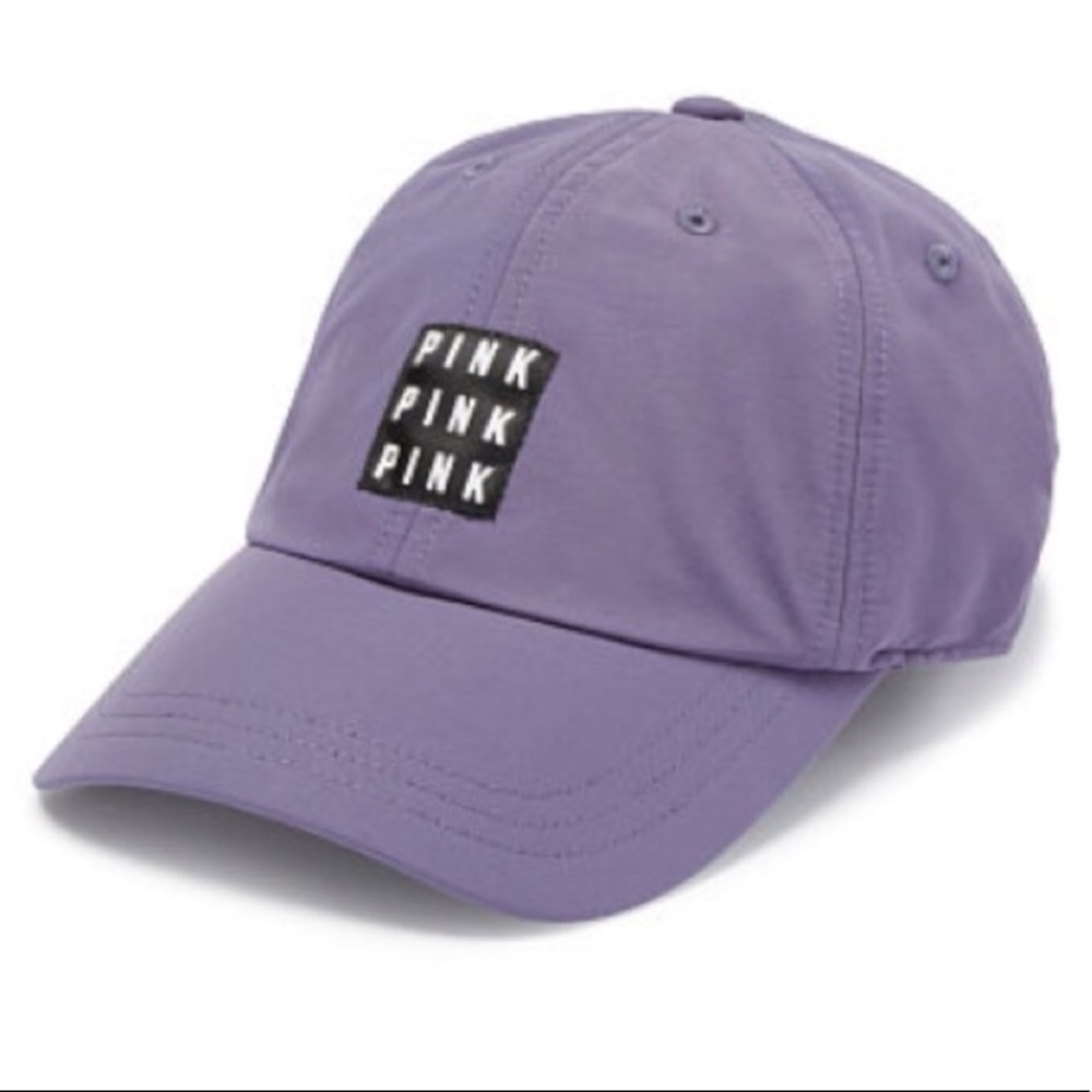 Pink Victoria’s Secret hat
