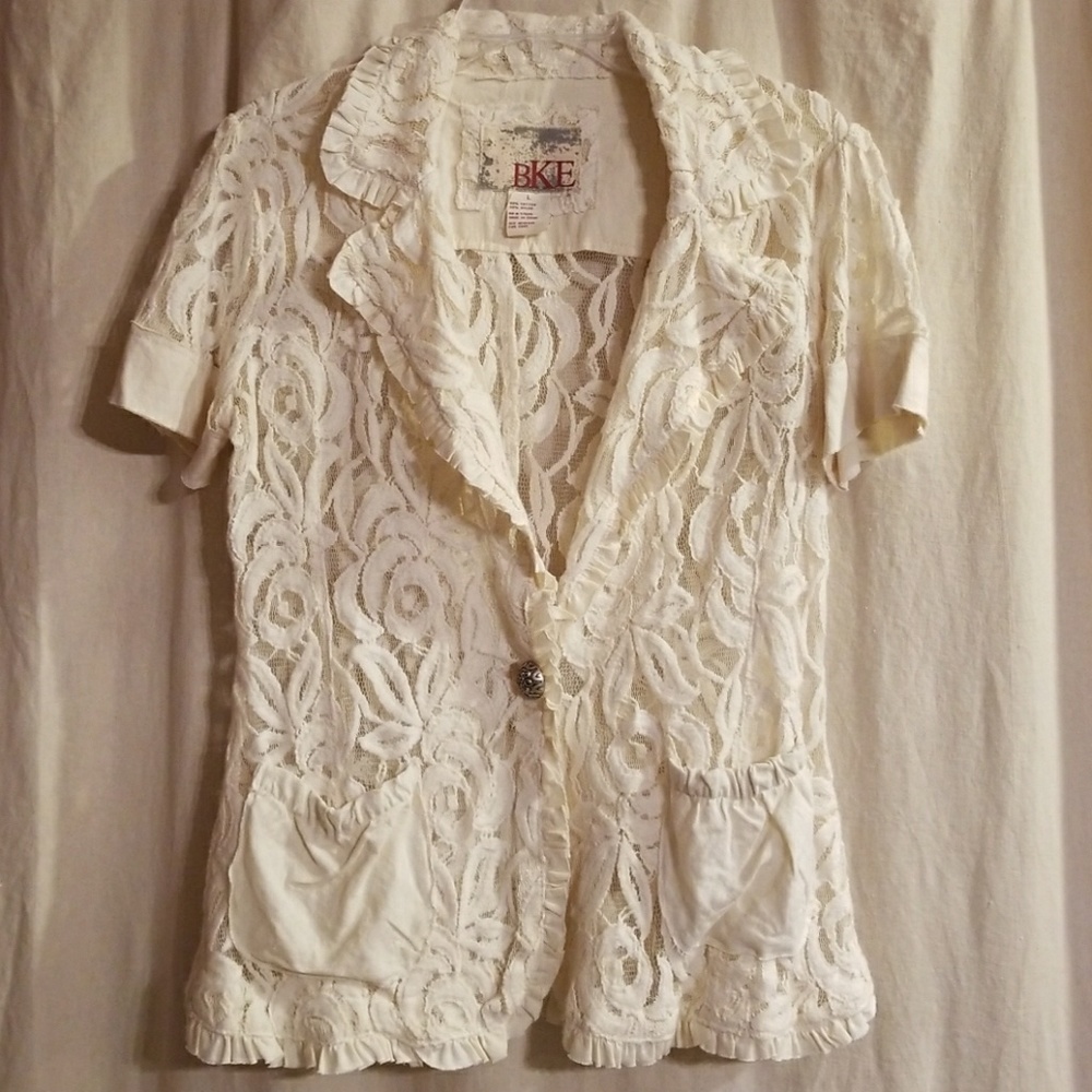 Gorgeous Lace Overpiece