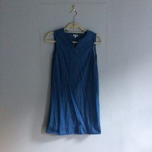 Chambray Shift Dress