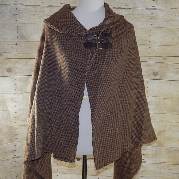 ralph lauren poncho coat