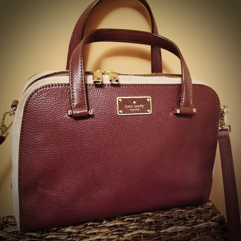 Kate Spade Leather and Suede Shoulder bag
