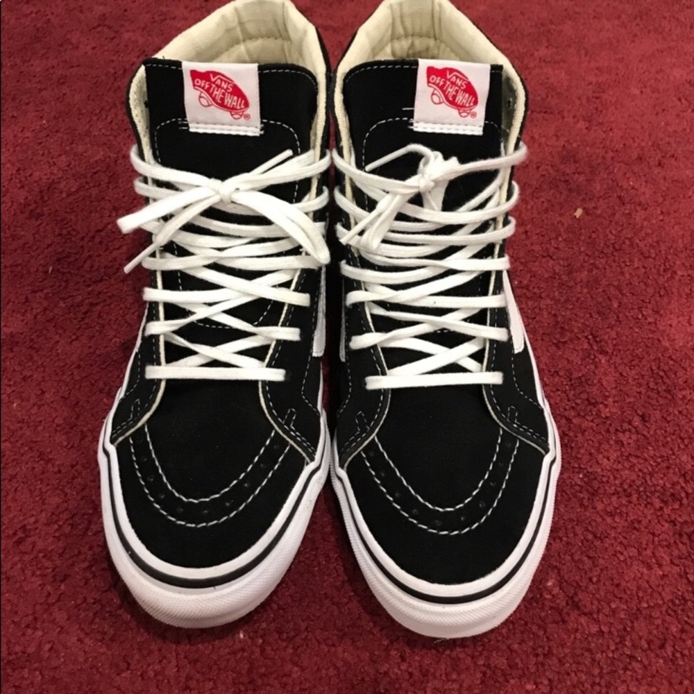 Vans high top sneakers