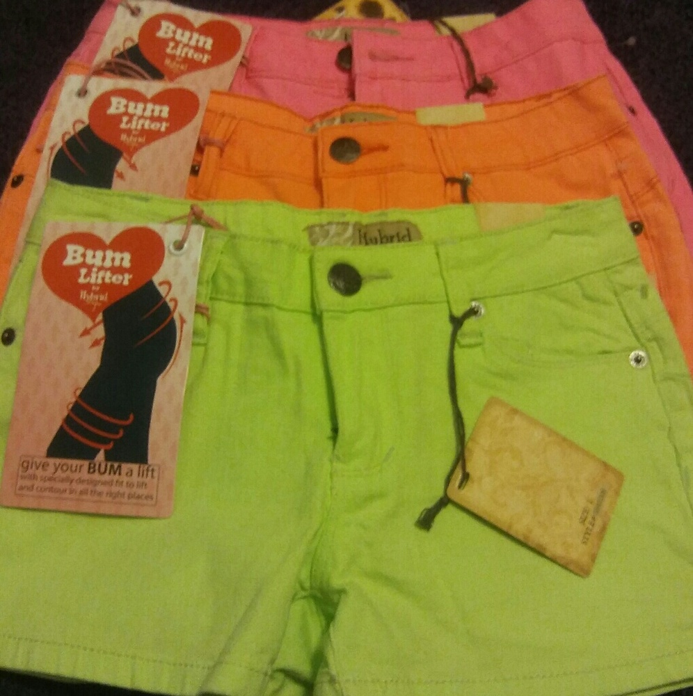 Bundle Package 3 Pairs butt lifting shorts