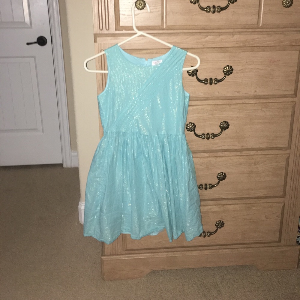 Blue dress