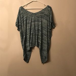 Open Back Top in Teal