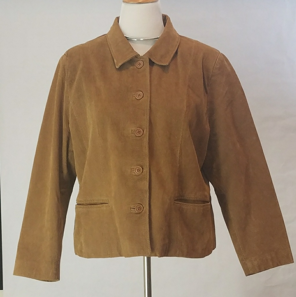 VINTAGE Kathy Ireland Suede Women's  sz  XL