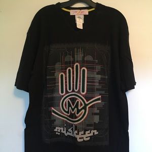 Men's black Miskeen T shirt