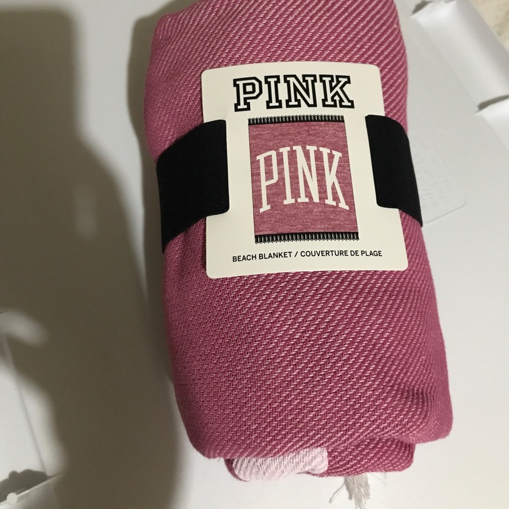 Pink Victoria’s Secret blanket