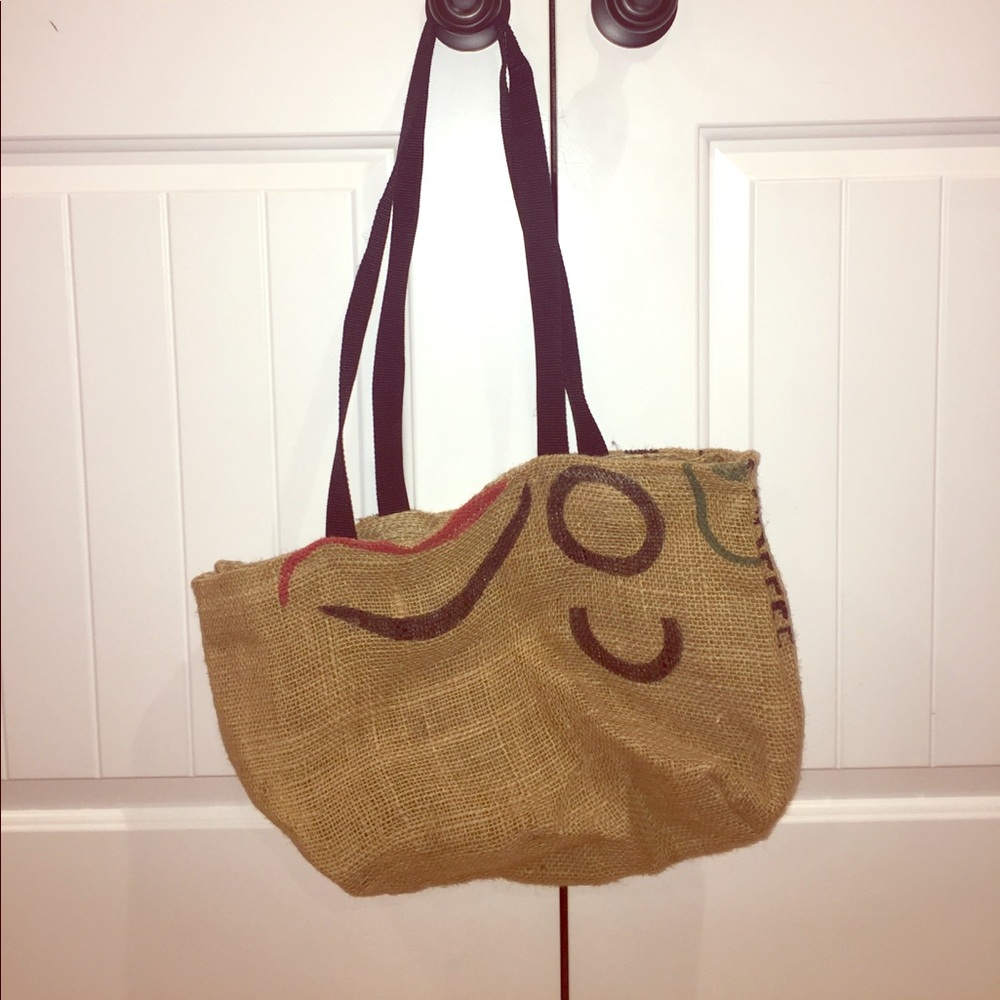 Vintage grain sack bag
