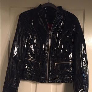 Limited XS Shine Leather like jacket
