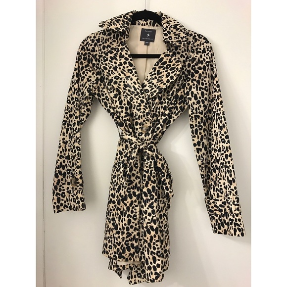 leopard trench coat forever 21
