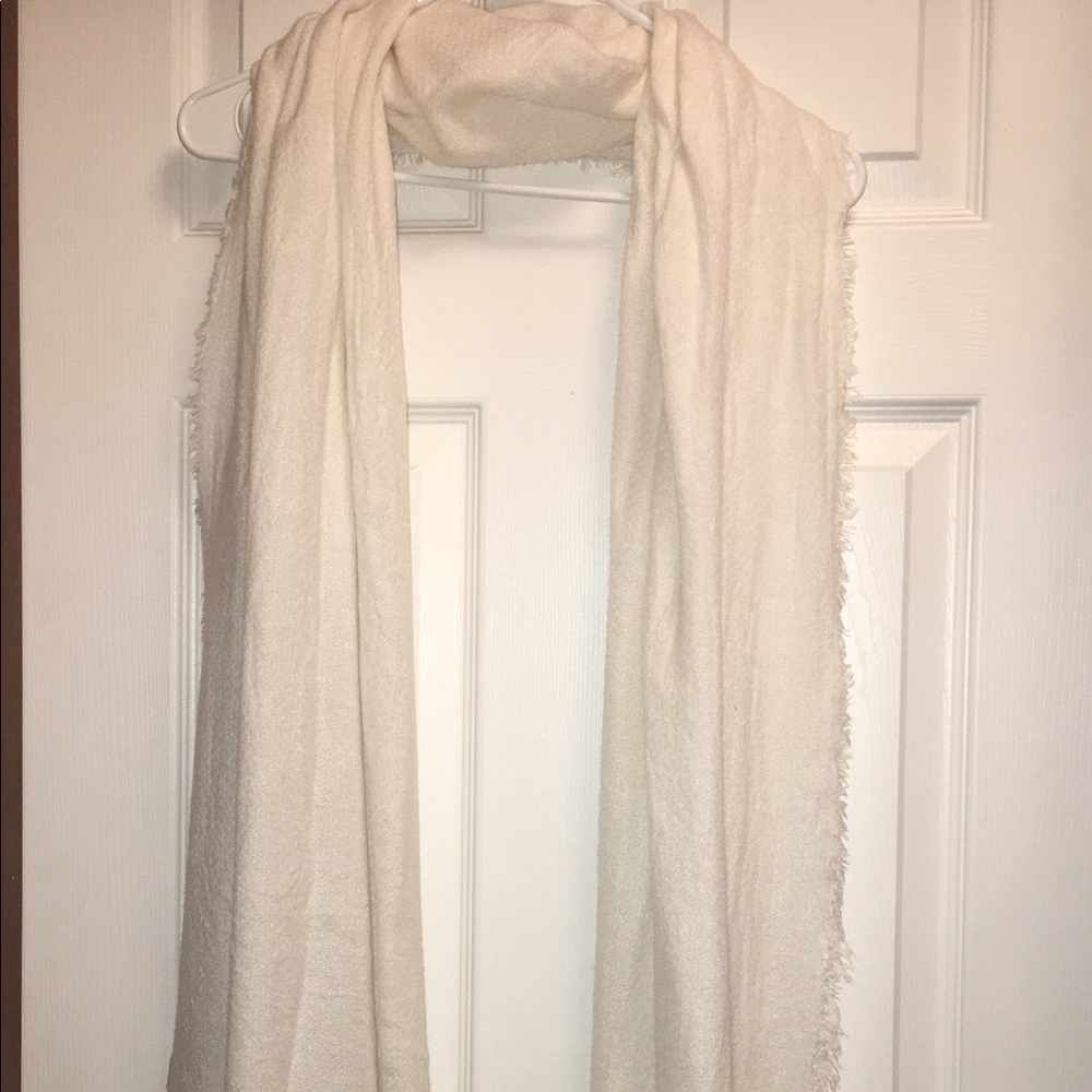 White scarf