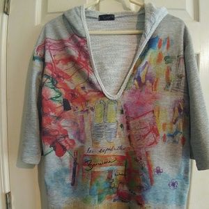 Women colorful hoodie