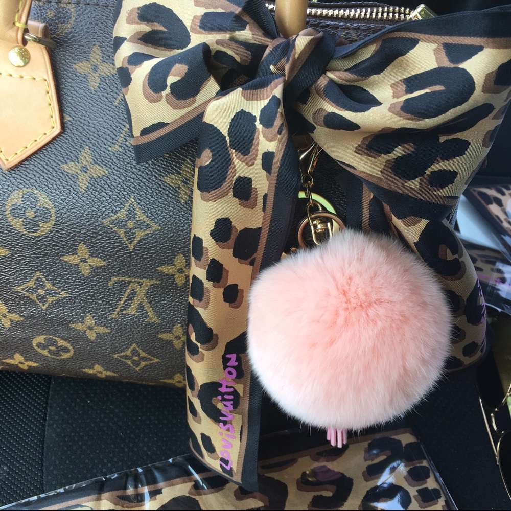 Twilly for bag leopard