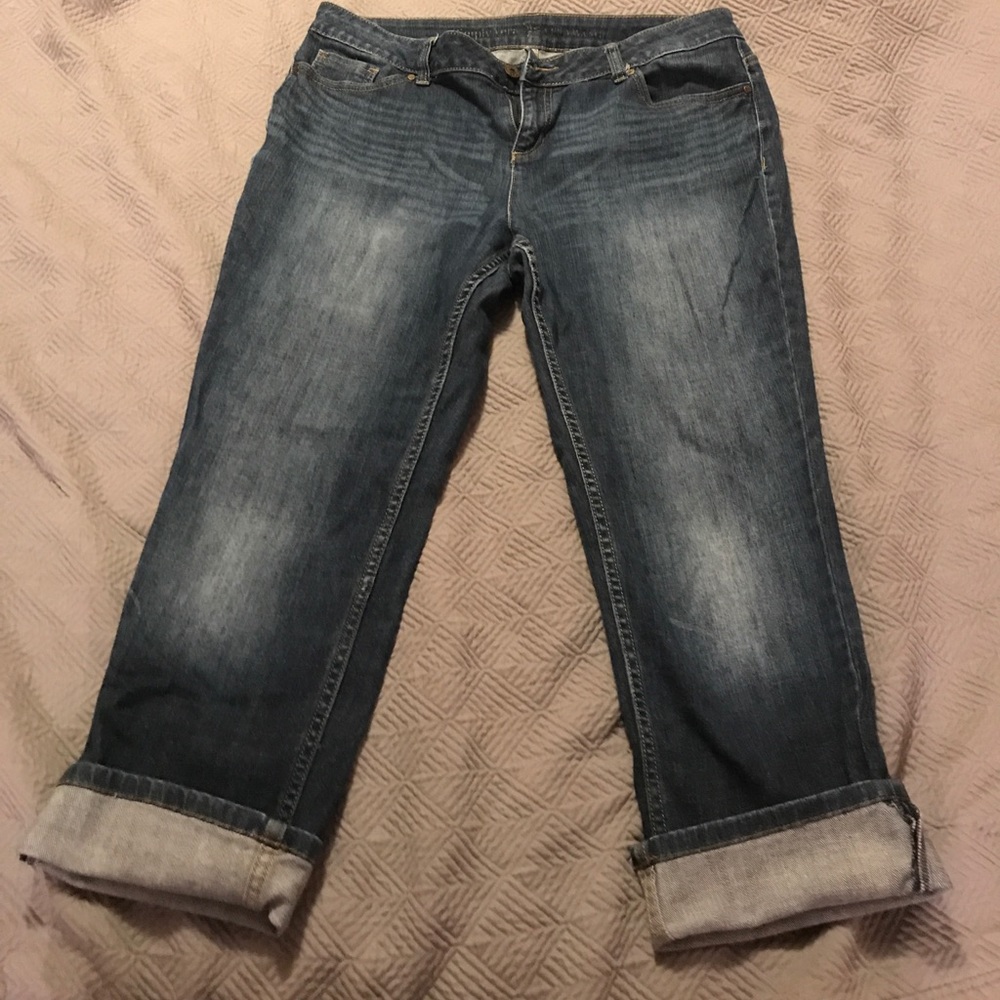 Denim Capris