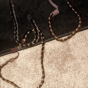 Set of 3 braided hair headbands never worn
