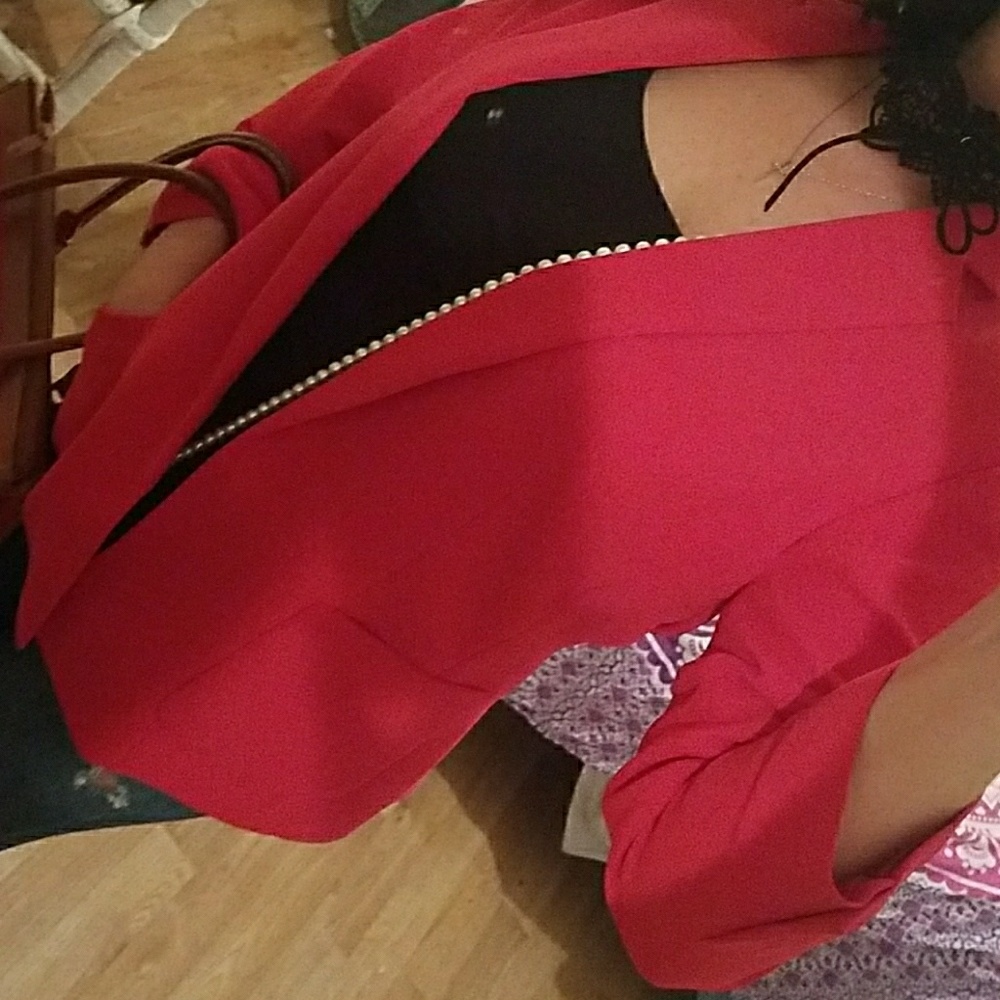 Talbot NWOT Red Blazer😄😄