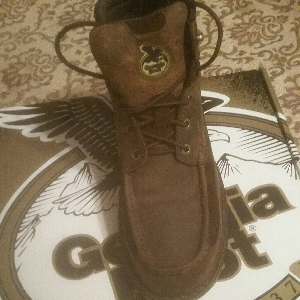 Mens Georgia steel toe work boot