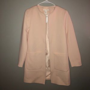 H&M Blush Coat- hip length
