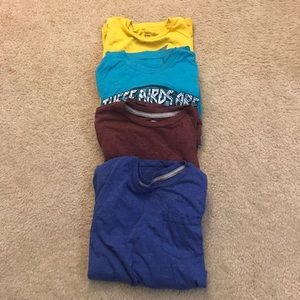 Boys long sleeve shirts.