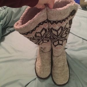 Mukluks cozy slipper-like boots!