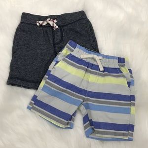 Gymboree lot of two boys shorts size 6-12 months