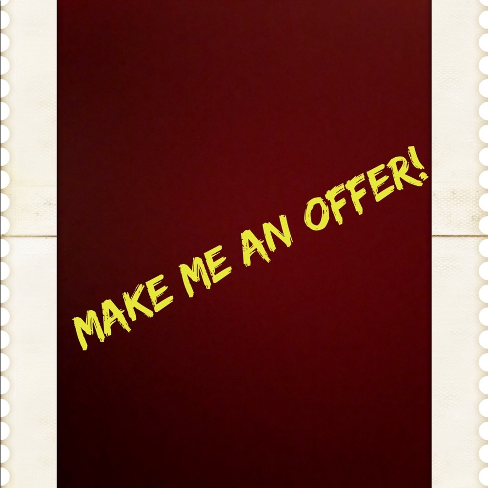 Will consider all offers!