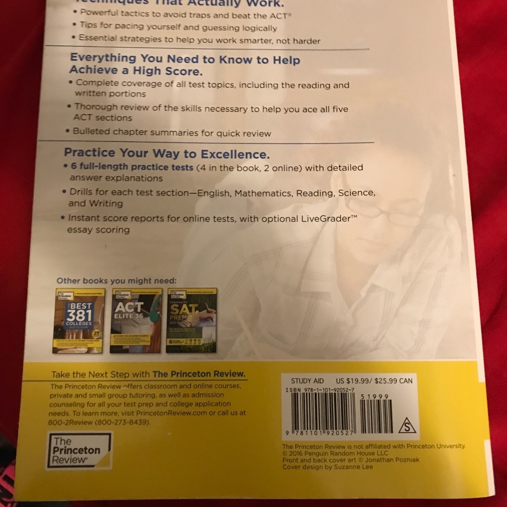 ACT PREP BOOK - Picture 2 of 3