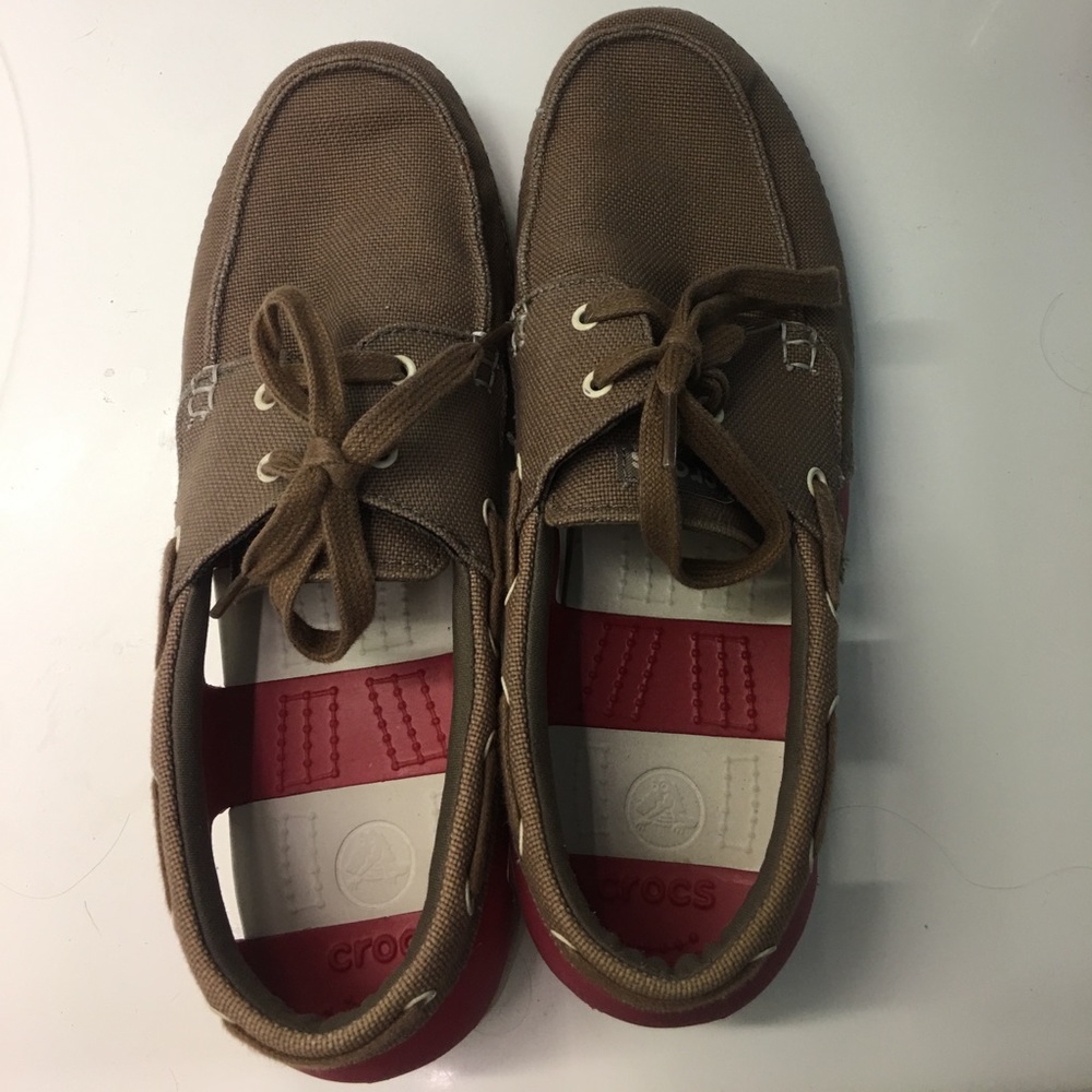 Crocs boat shoes!