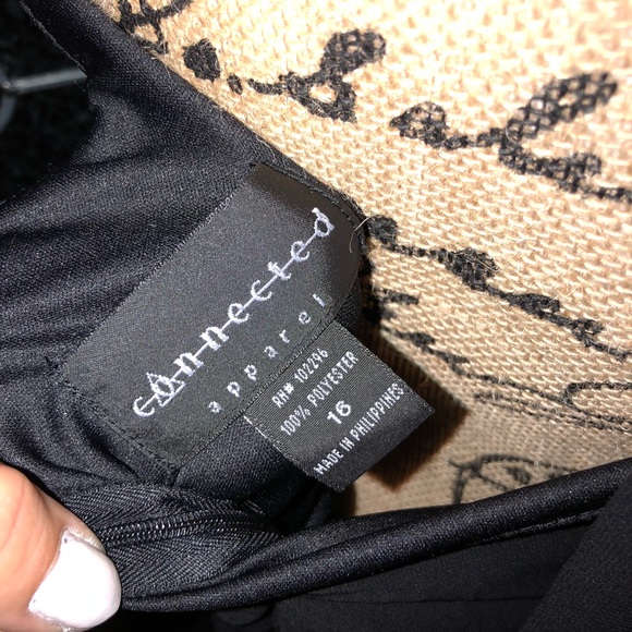 HALTER DRESS HOLIDAY PARTY EVENING GOWN SZ 16 - Picture 8 of 8