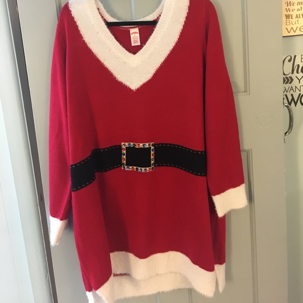 Santa Sweater 2x