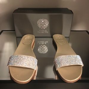 Vince Camuto Jeweled Slippers