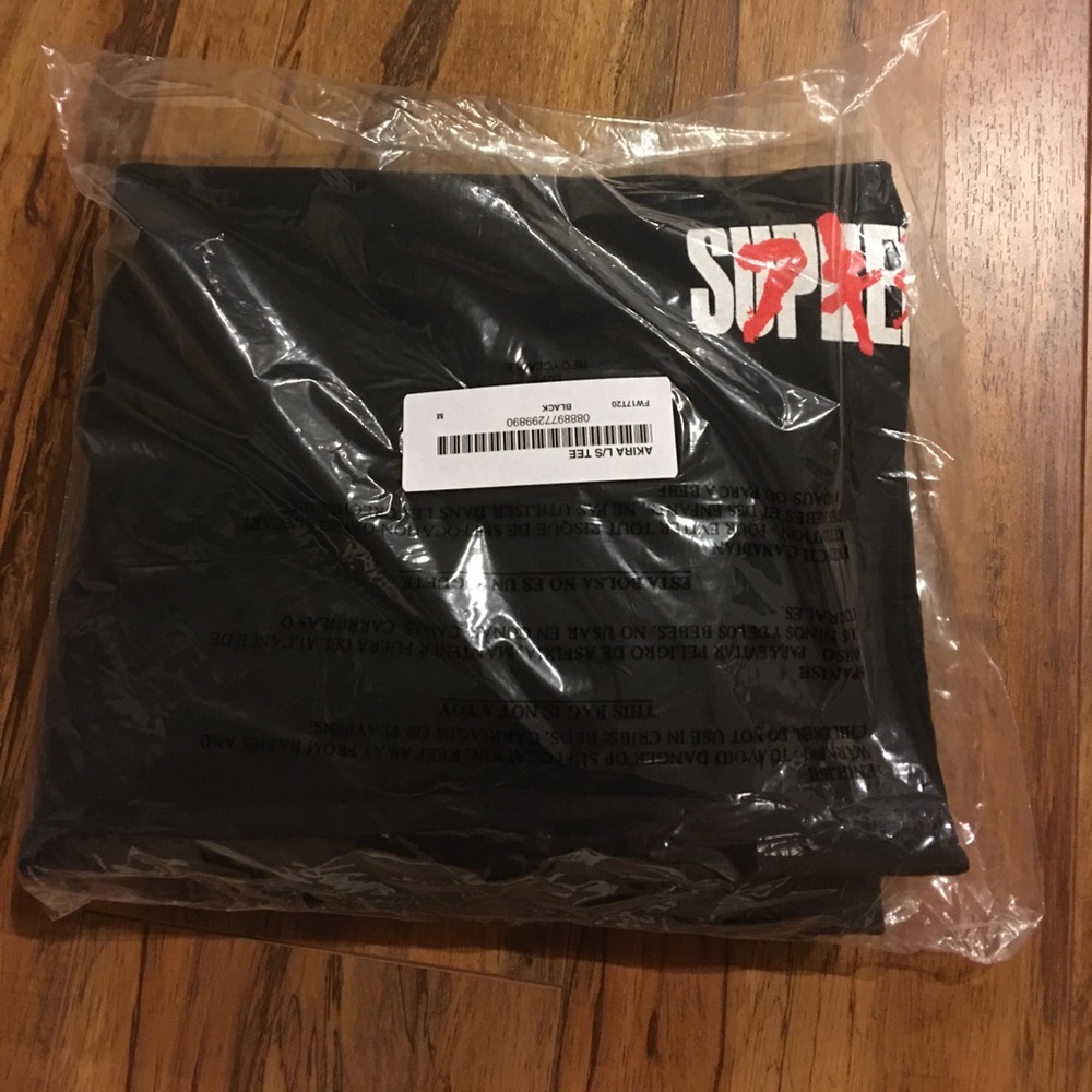 Supreme Akira Neo-Tokyo LS Black Medium