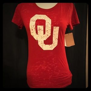 NWT: OU Burn Out T-Shirt