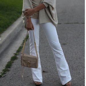 White Flare jean