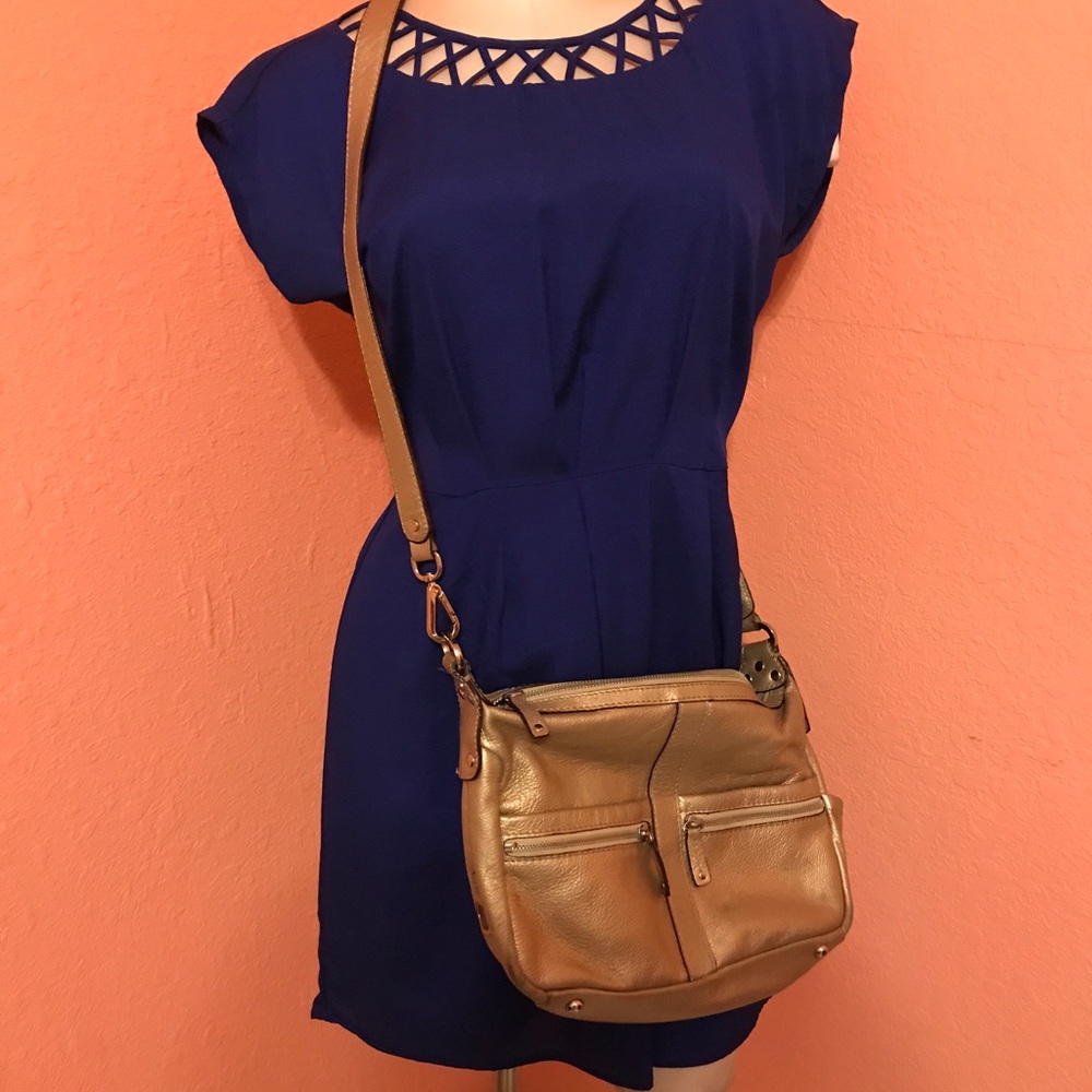 Tignanello Leather Crossbody Bag