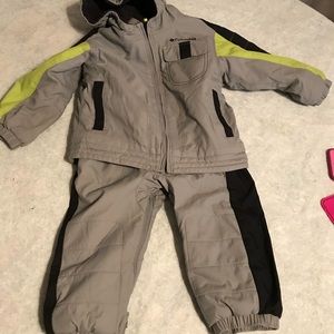 Toddler snowsuit