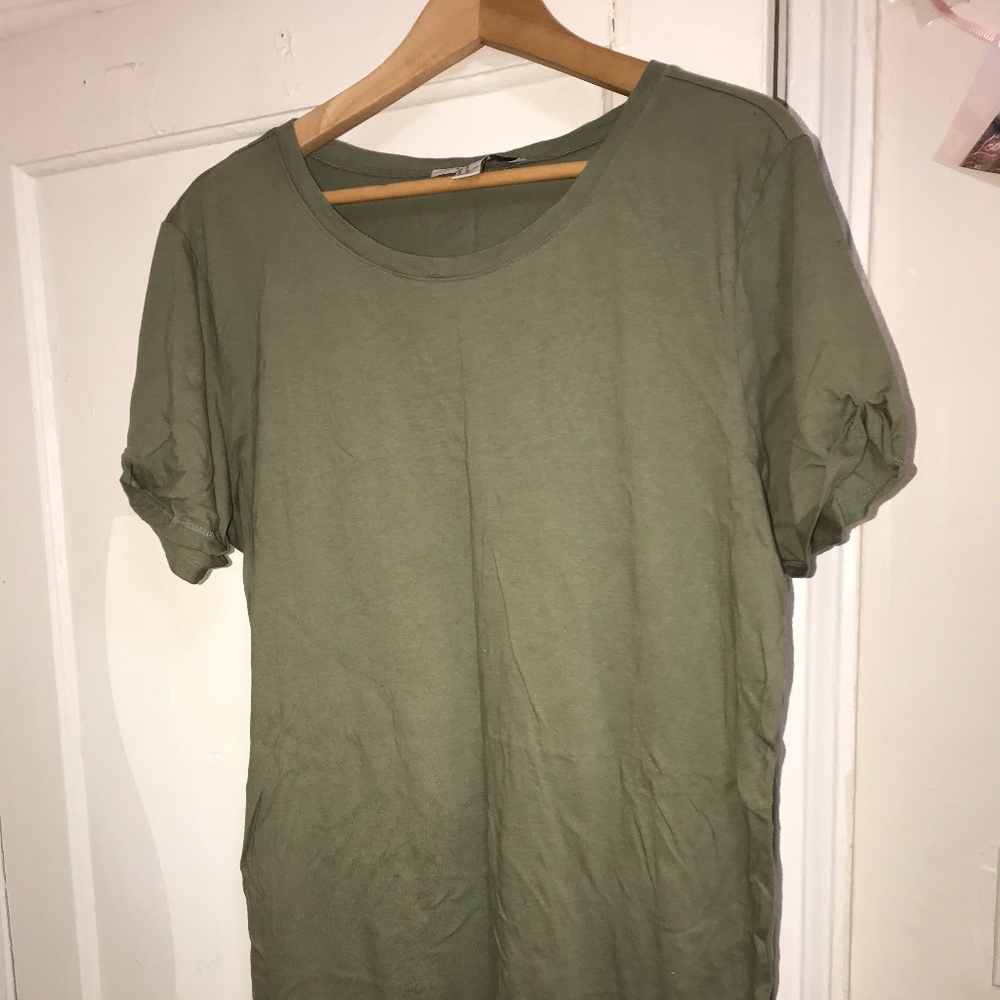 Forever 21 Contemporary Line Relaxed T-shirt Dress