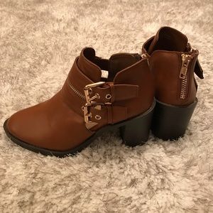 Buckled booties