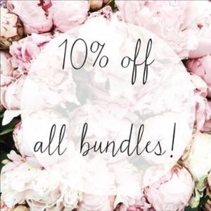 Bundle items, get a discount!