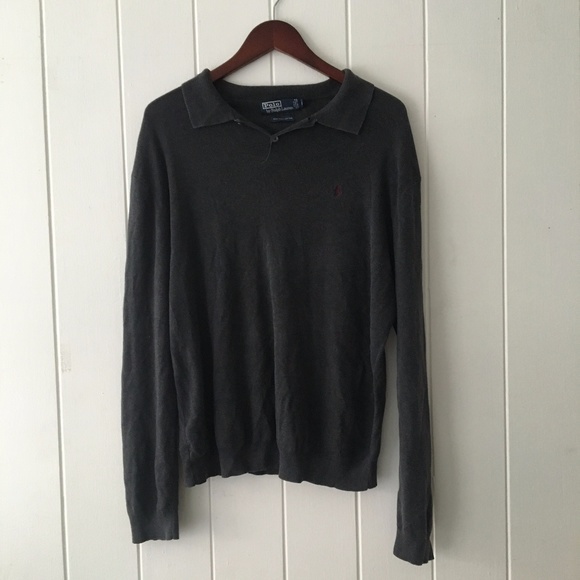 Polo Ralph Lauren Other - Polo by Ralph Lauren Polo Pullover Sweater in Gray