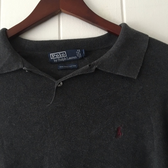Polo by Ralph Lauren Polo Pullover Sweater in Gray - Picture 3 of 5