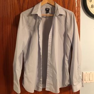 Men’s H.M. Sky Blue Dress Shirt (Medium)