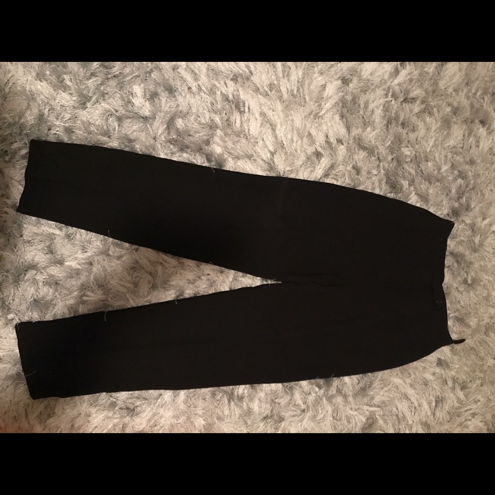 Black Causal Dress Pant