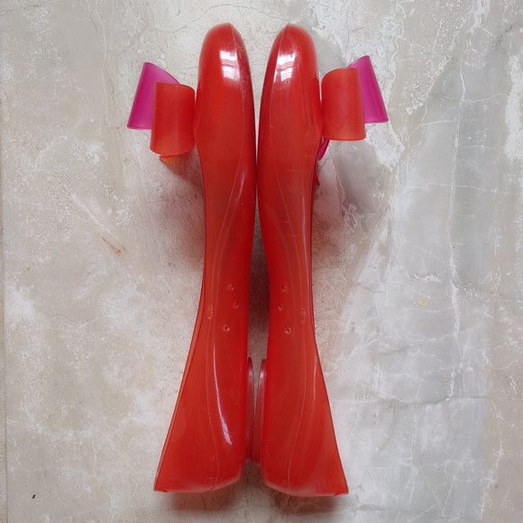 Furla Candy Jucca Jelly Ballet Bow Flats 37 v-day 6.5 - Picture 3 of 7