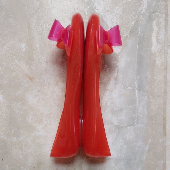Furla Candy Jucca Jelly Ballet Bow Flats 37 v-day 6.5 - Picture 4 of 7