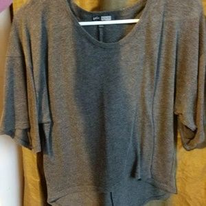 Loose grey shirt