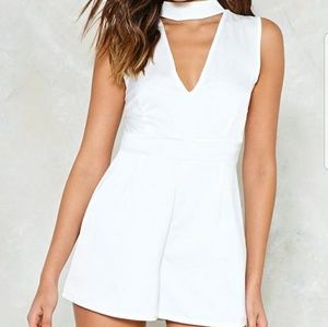 White romper